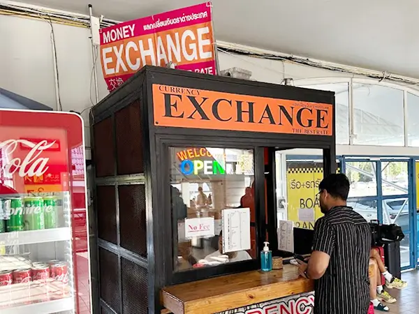 phuket ferry rassada pier money exchange