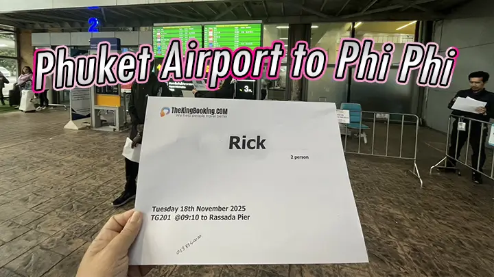 Phuket Airport to Phi Phi Island