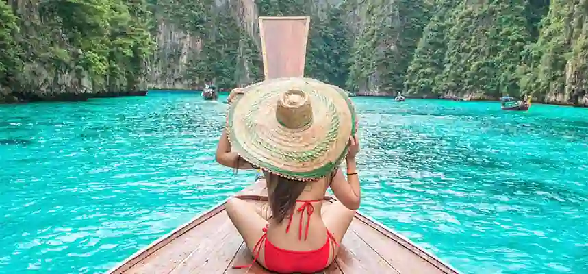 อ่าวมาหยา เกาะพีพี ดำน้ำ ไปเช้าเย็นกลับ เรือเร็ว สปีดโบ๊ท