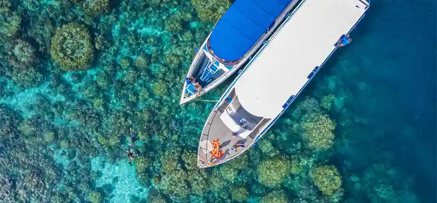 อ่าวมาหยา เกาะพีพี ดำน้ำ ไปเช้าเย็นกลับ เรือเร็ว สปีดโบ๊ท